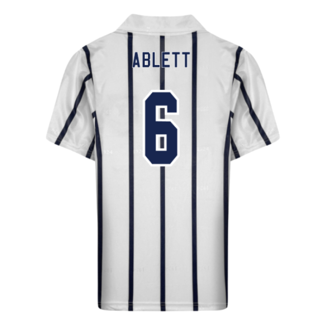 1994 Everton Away Retro Shirt (Ablett 6)-The Soccer Shirt Hub