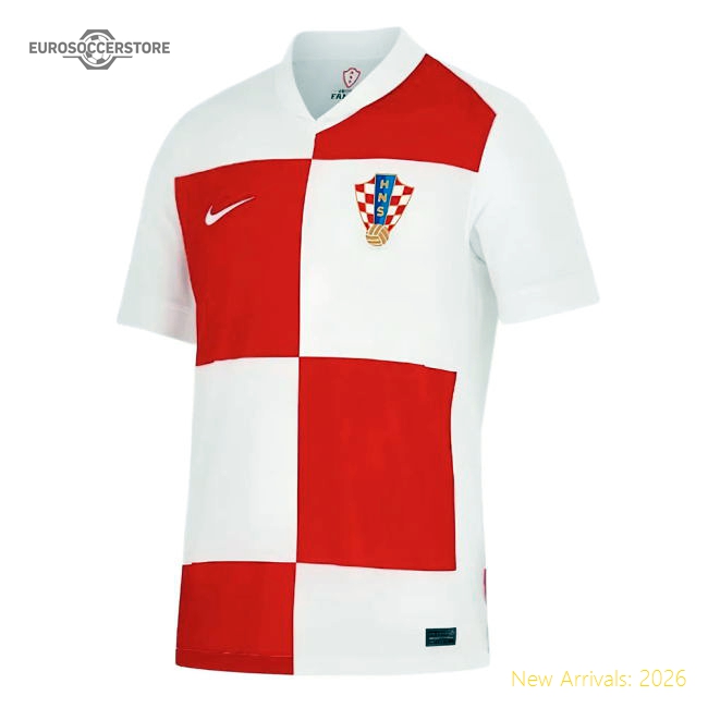 2024-2025 Croatia Home Shirt (Kovacic 8)-The Soccer Shirt Hub