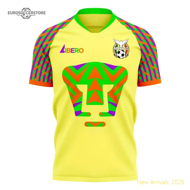 Jorge Campos Mexico 2025-2026 Concept Kit (Libero) - Womens-The Soccer Shirt Hub