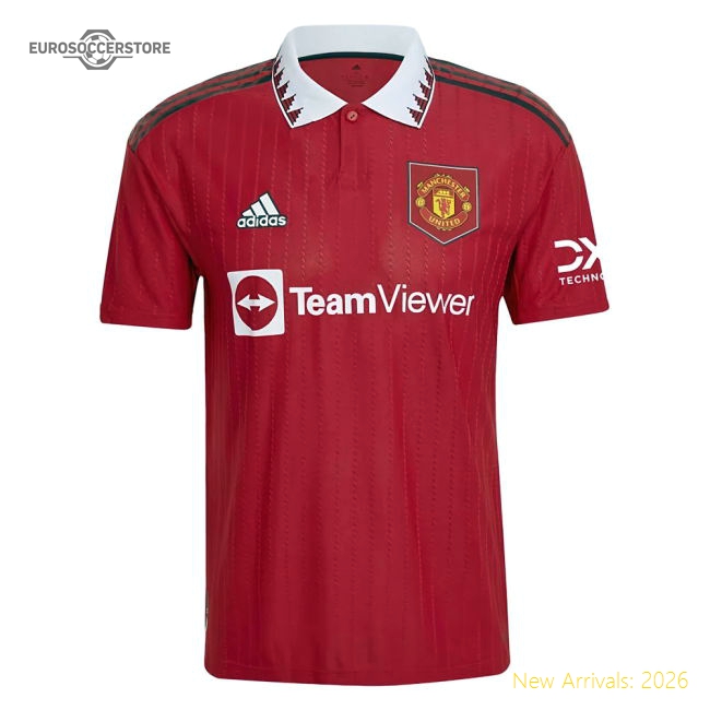 2022-2023 Man Utd Authentic Home Shirt (RONALDO 7)-The Soccer Shirt Hub