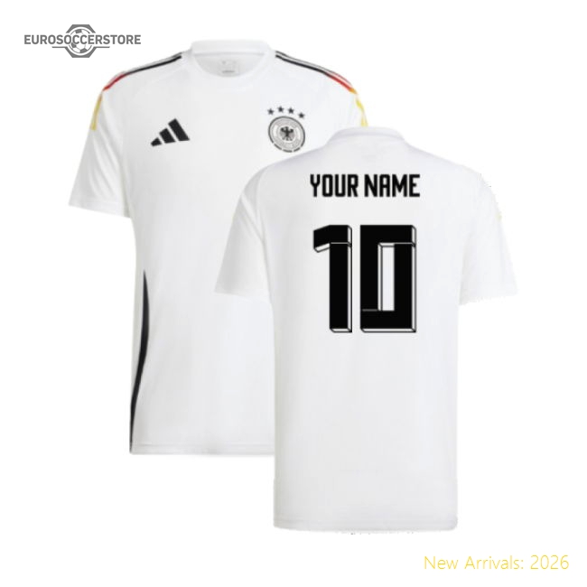 2024-2025 Germany Home Fan Shirt (Your Name)-The Soccer Shirt Hub