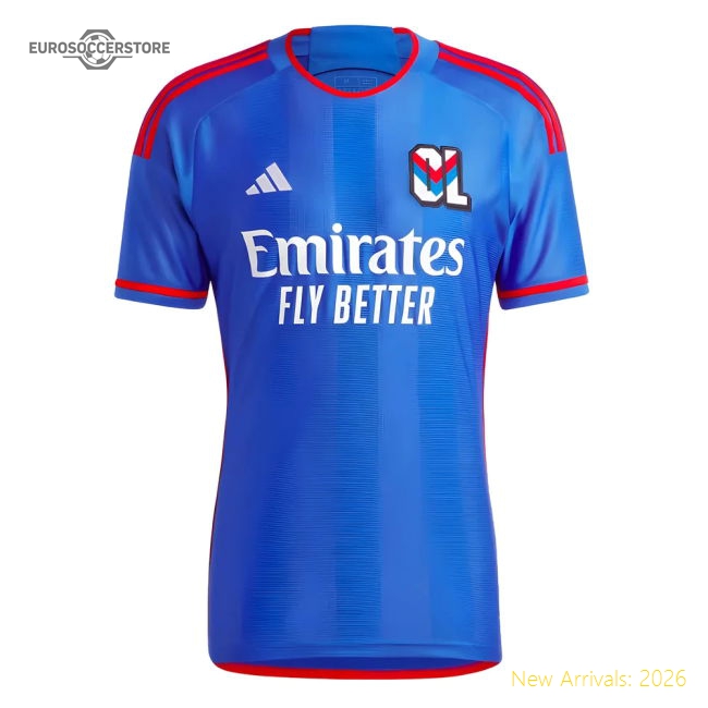 2023-2024 Olympique Lyon Away Shirt-The Soccer Shirt Hub