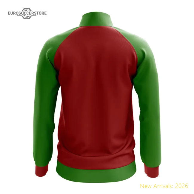 Belarus Concept Football Track Jacket (Red)-The Soccer Shirt Hub