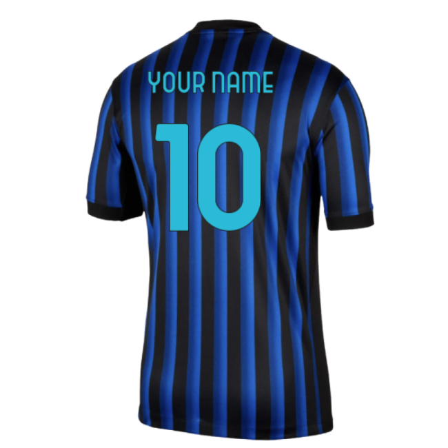2025-2026 Inter Milan Home Shirt (Your Name)-The Soccer Shirt Hub