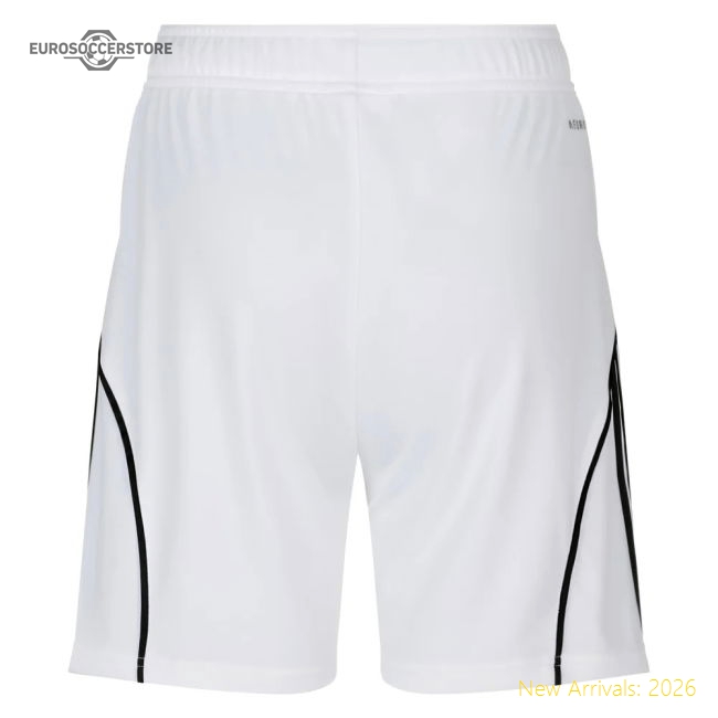 2025-2026 Fulham Home Shorts (White) - Kids-The Soccer Shirt Hub