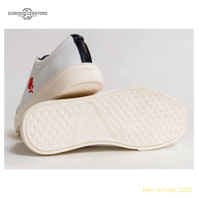 England Sneaker The Red Rose (White)-The Soccer Shirt Hub