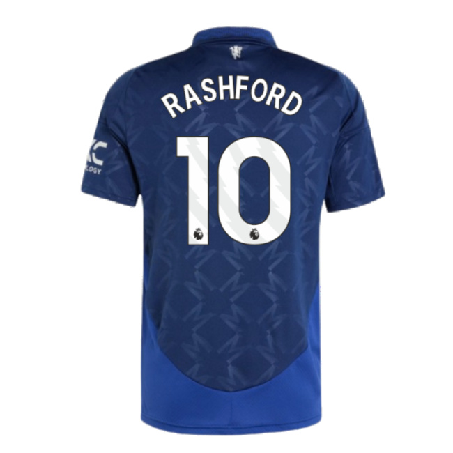 2024-2025 Man Utd Away Shirt (Rashford 10)-The Soccer Shirt Hub