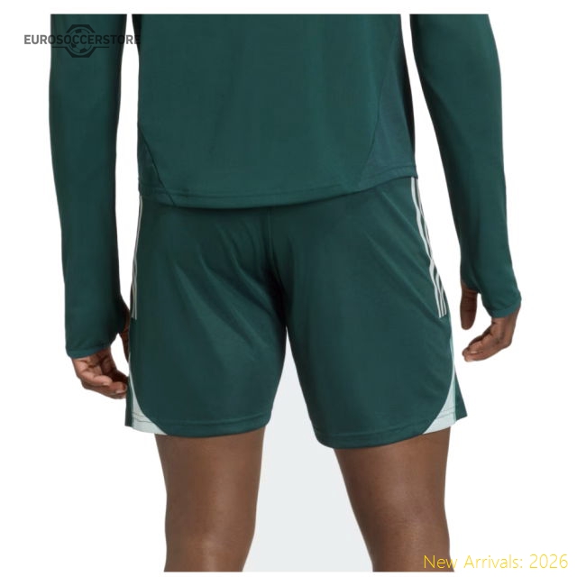 2025-2026 Arsenal Training Shorts (Aurora Ivy)-The Soccer Shirt Hub