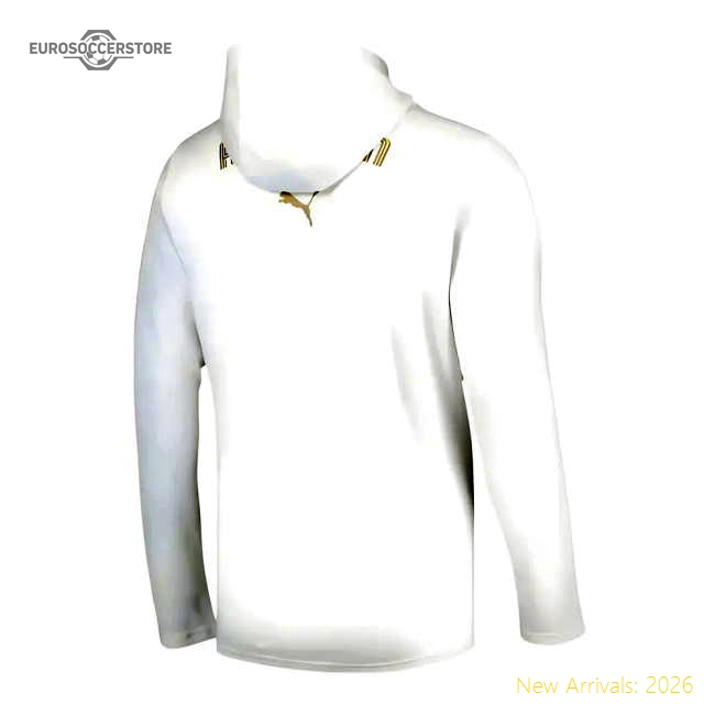 2024-2025 AC Milan Casuals Hooded Jacket (White)-The Soccer Shirt Hub