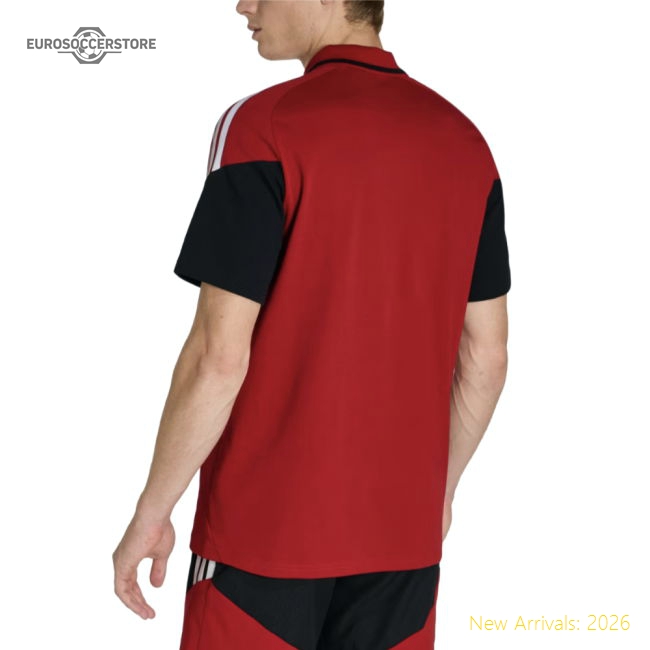 2026-2027 Germany Polo Shirt (Red)-The Soccer Shirt Hub