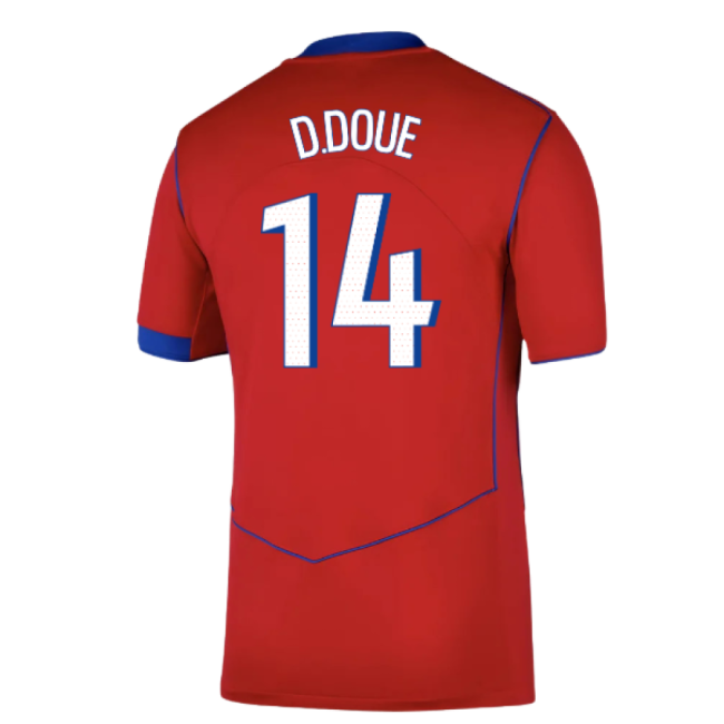 2025-2026 PSG Third Shirt (D.Doue 14)-The Soccer Shirt Hub
