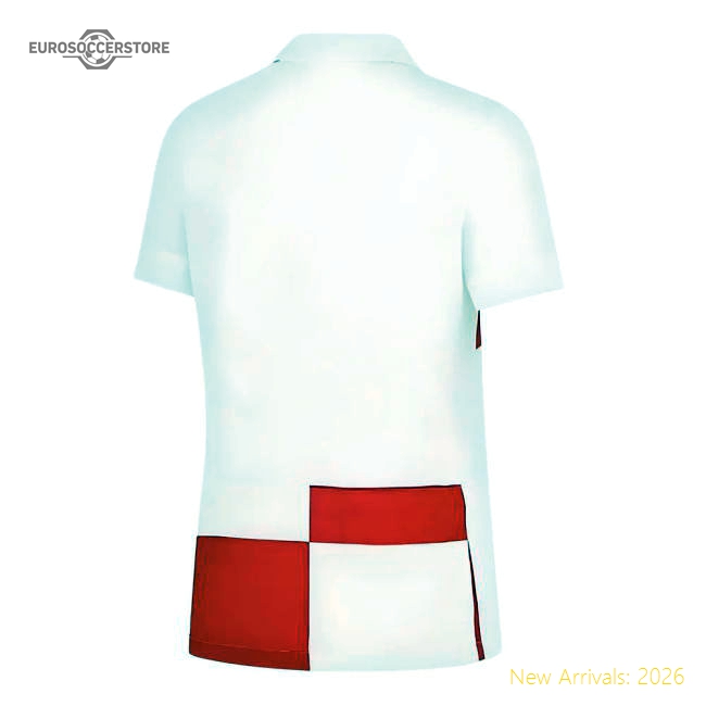 2024-2025 Croatia Home Shirt (Womens)-The Soccer Shirt Hub