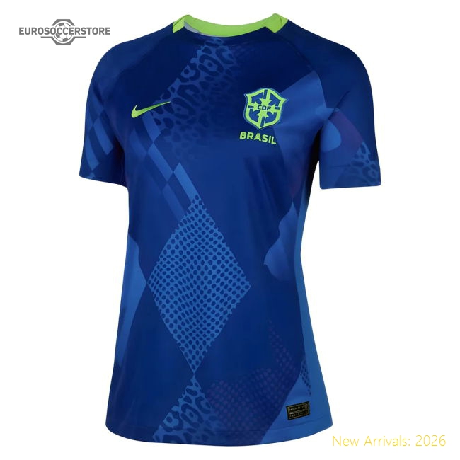 2025-2026 Brazil Womens Team Away Shirt (Ladies)-The Soccer Shirt Hub