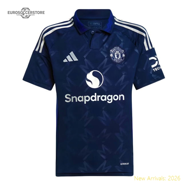 2024-2025 Man Utd Away Shirt (Kids)-The Soccer Shirt Hub