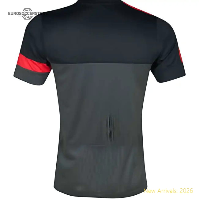 2012-13 Man Utd Nike Training Shirt (Black) - Kids-The Soccer Shirt Hub