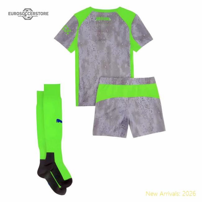2025-2026 Man City Third Mini Kit (Richards 2)-The Soccer Shirt Hub