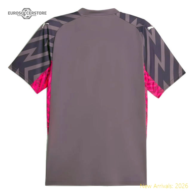2023-2024 Man City Goalkeeper Shirt (Purple Charcoal)-The Soccer Shirt Hub