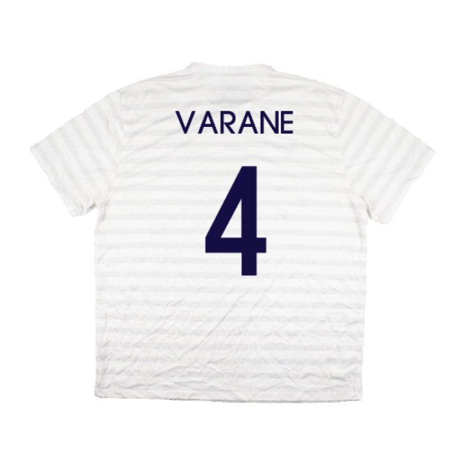 France 2014-15 Away Shirt ((Very Good) XXL) (Varane 4)-The Soccer Shirt Hub