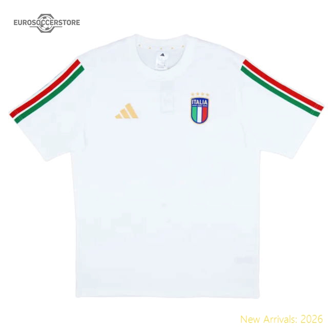 2026-2027 Italy DNA Tee (White)-The Soccer Shirt Hub