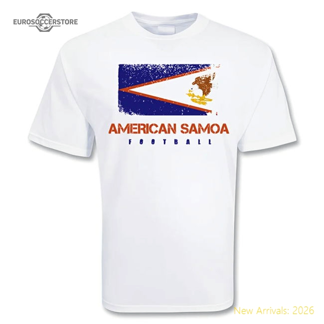 American Samoa Football T-shirt-The Soccer Shirt Hub