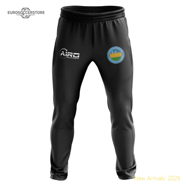 Karakalpakstan Concept Football Training Pants (Black)-The Soccer Shirt Hub