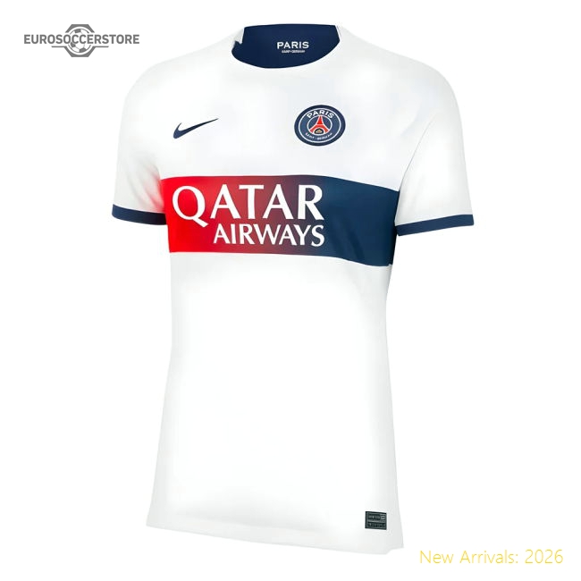 2023-2024 PSG Away Shirt (Womens)-The Soccer Shirt Hub