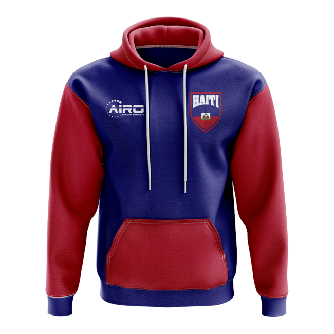 Haiti Concept Country Football Hoody (Navy)-The Soccer Shirt Hub