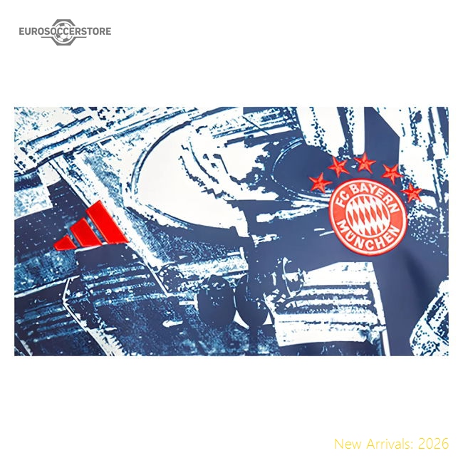2023-2024 Bayern Munich Pre-Match Warm Up Top (Off White)-The Soccer Shirt Hub