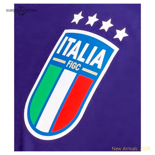 2024-2025 Italy Training Top (Navy)-The Soccer Shirt Hub