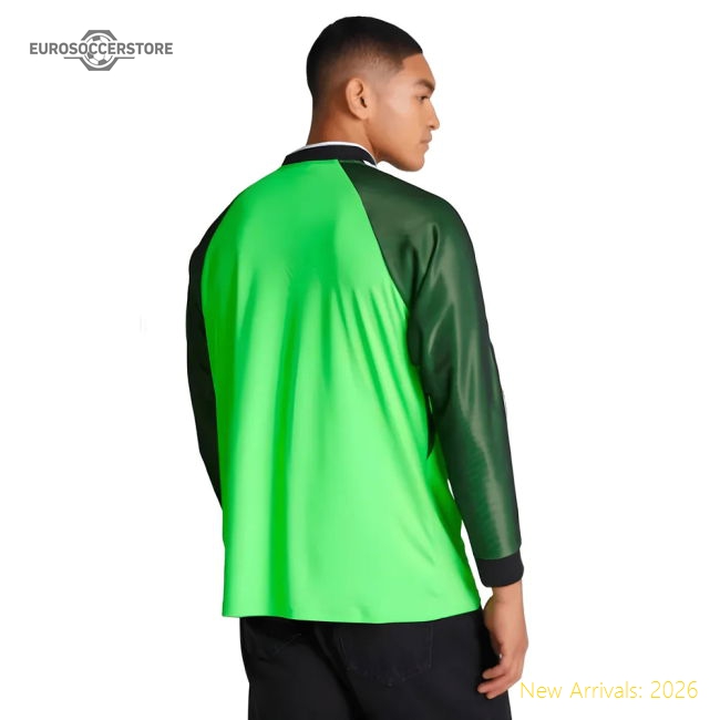 1998-1999 Manchester United Retro Goalkeeper Jersey (Green)-The Soccer Shirt Hub
