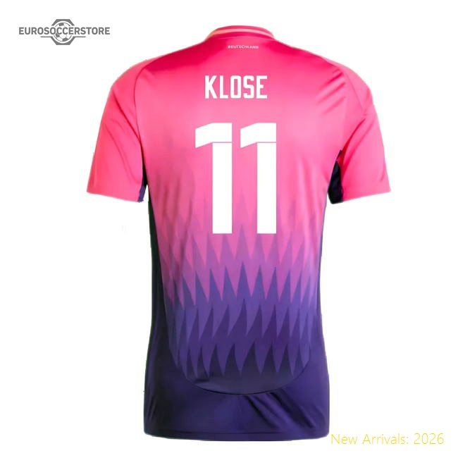 2024-2025 Germany Away Shirt (Klose 11)-The Soccer Shirt Hub