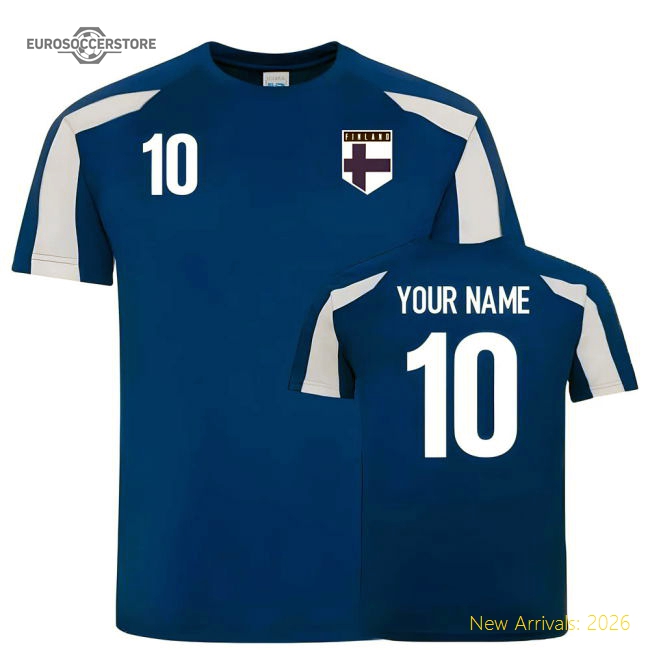 Finland Sports Training Jersey (Your Name)-The Soccer Shirt Hub