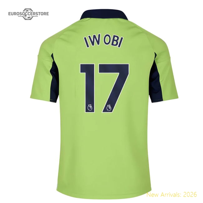 2025-2026 Fulham Away Shirt - Kids (Iwobi 17)-The Soccer Shirt Hub