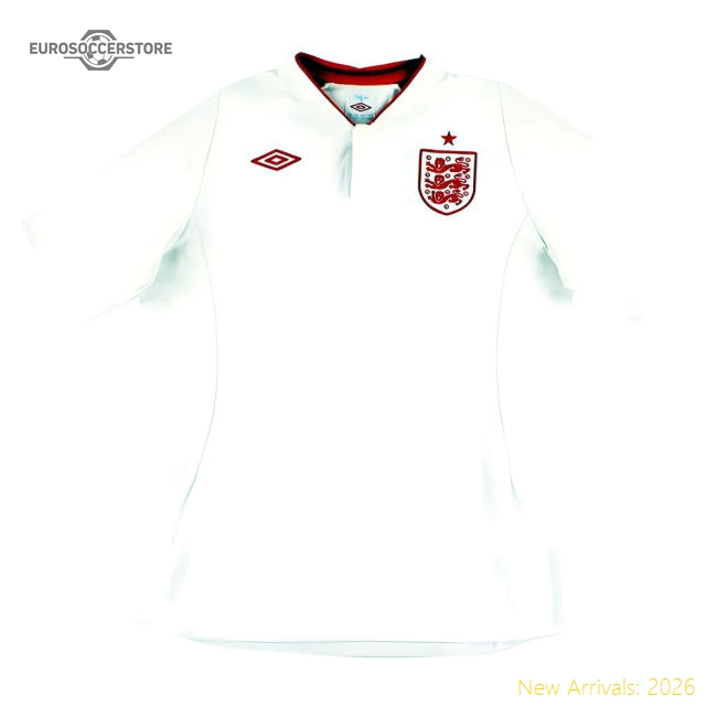 England 2012-13 Home Shirt (Good)-The Soccer Shirt Hub