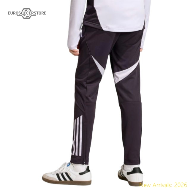 2025-2026 Man Utd Training Pants (Aurora Black) - Kids-The Soccer Shirt Hub