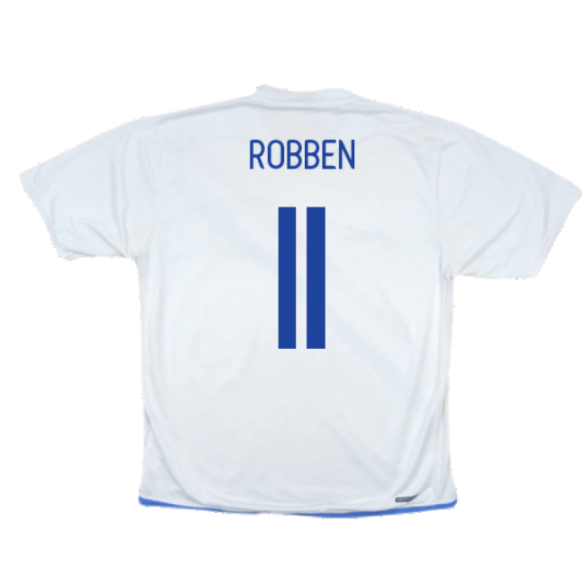 Holland 2006-08 Away Shirt ((Very Good) S) (Robben 11)-The Soccer Shirt Hub