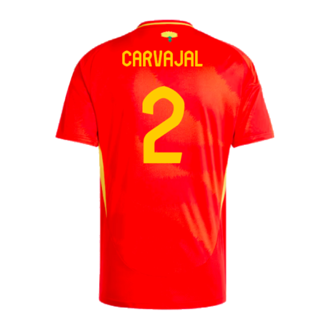 2024-2025 Spain Home Shirt (Carvajal 2)-The Soccer Shirt Hub
