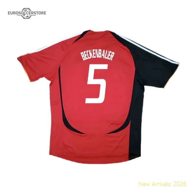 Germany 2005-07 Away Shirt ((Very Good) XL) (Beckenbauer 5)-The Soccer Shirt Hub