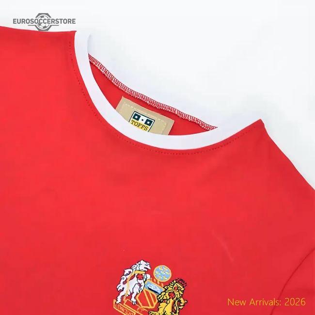 Manchester Reds Retro 12th Man T-Shirt - Ringer-The Soccer Shirt Hub