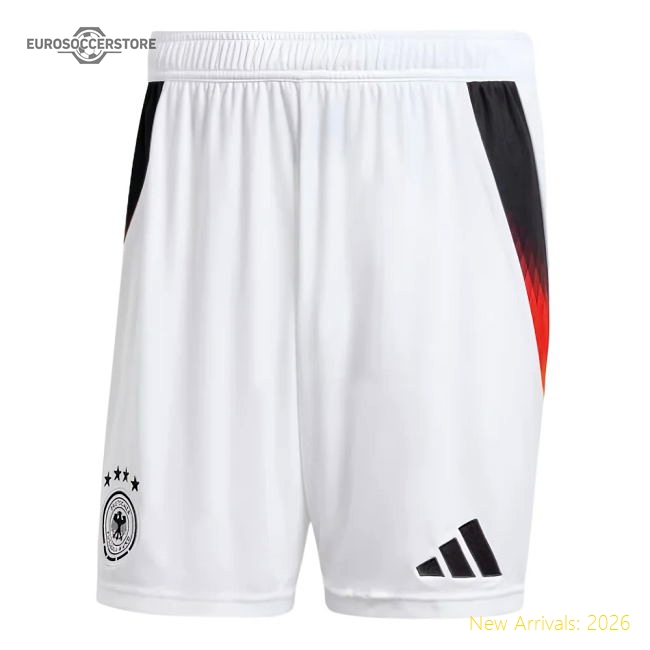 2024-2025 Germany Home Shorts (White)-The Soccer Shirt Hub