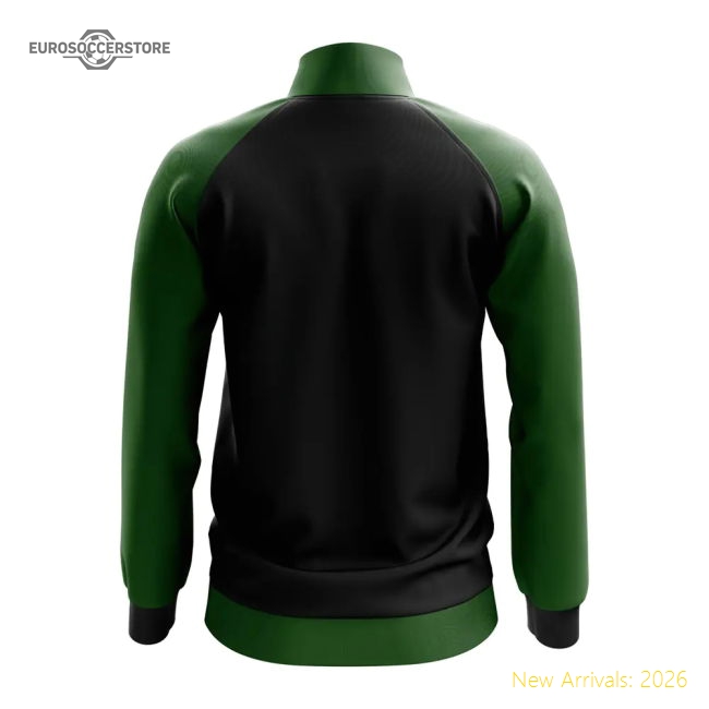 Kenya Concept Football Track Jacket (Black)-The Soccer Shirt Hub
