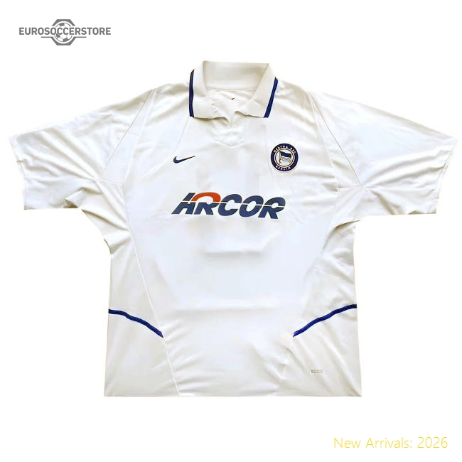 Hertha Berlin 2002-03 Away Shirt (Bobic #13) ((Excellent) XXL)-The Soccer Shirt Hub