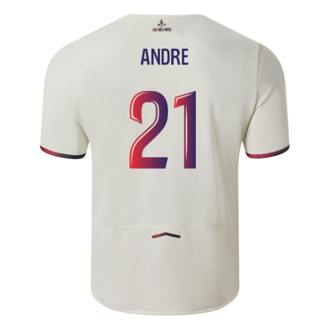 2025-2026 Lille Away Shirt (Andre 21)-The Soccer Shirt Hub