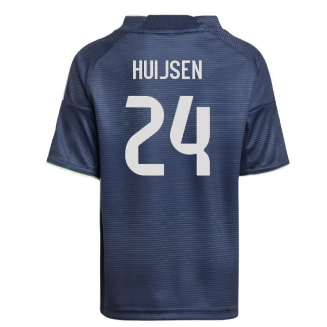 2025-2026 Real Madrid Away Mini Kit (Huijsen 24)-The Soccer Shirt Hub