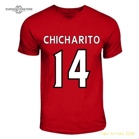 Chicharito Manchester United Hero T-shirt (red)-The Soccer Shirt Hub