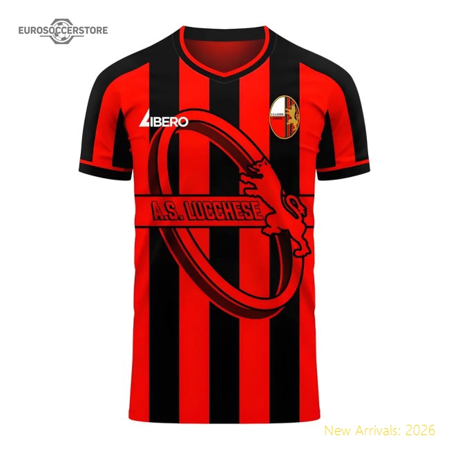 Lucchese 2025-2026 Home Concept Football Kit (Libero)-The Soccer Shirt Hub