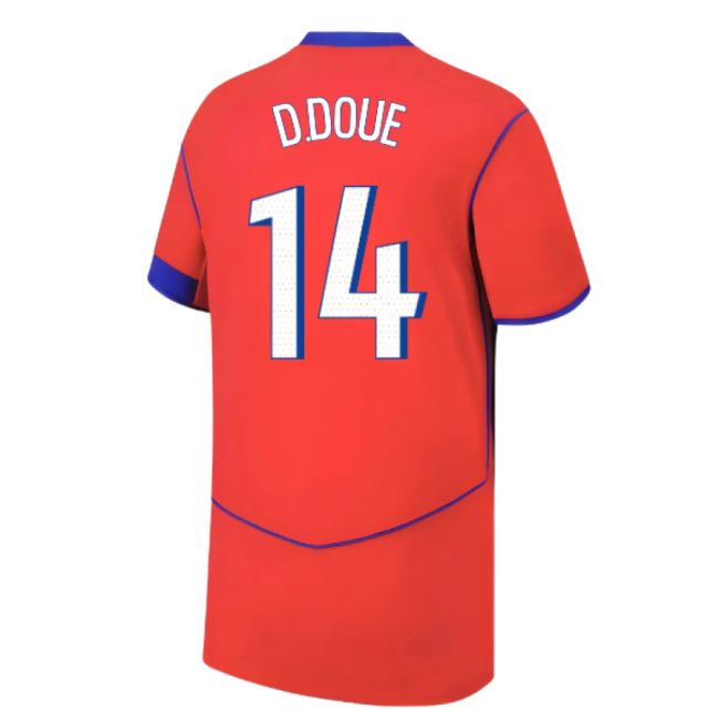 2025-2026 PSG Third Shirt (Kids) (D.Doue 14)-The Soccer Shirt Hub
