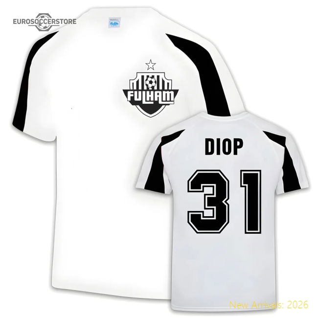 Fulham Sports Training Jersey (Issa Diop 31)-The Soccer Shirt Hub