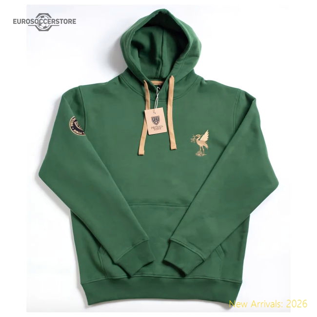 Liverpool Retro Hoodie The Bird Green-The Soccer Shirt Hub