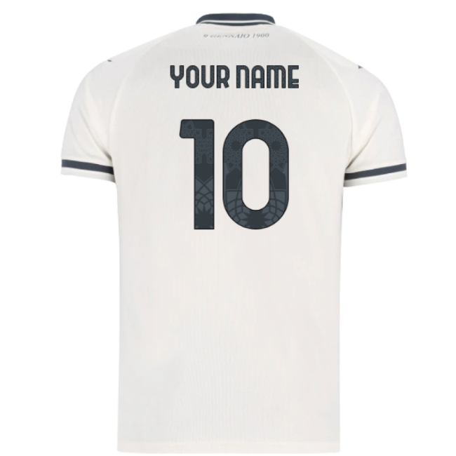 2025-2026 Lazio Away Shirt - Kids (Your Name)-The Soccer Shirt Hub